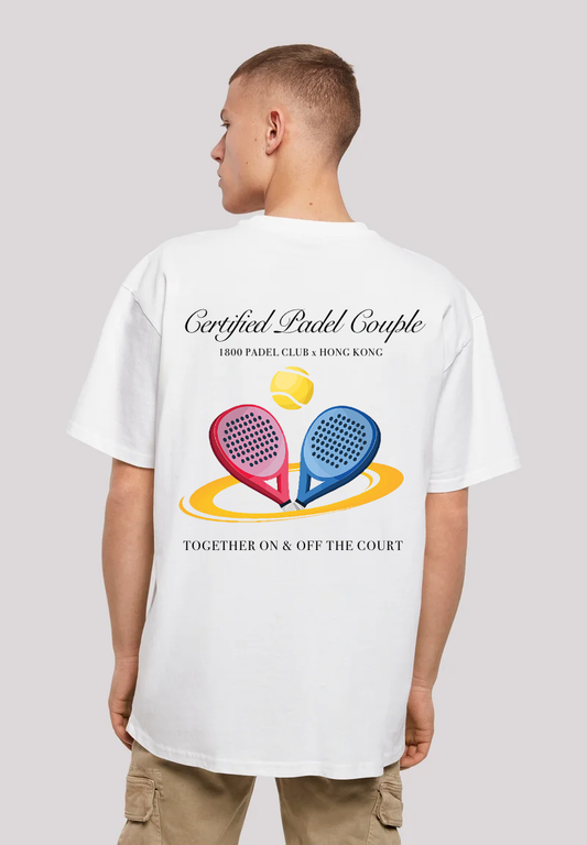 CERTIFIED PADEL COUPLE SHORT SLEEVE T-SHIRT